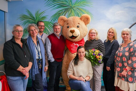 Bild zur Presseinformation "Vom Arztzimmer zur Bewegungsinsel: Ein Raum für Herzkinder und ihre Familien "